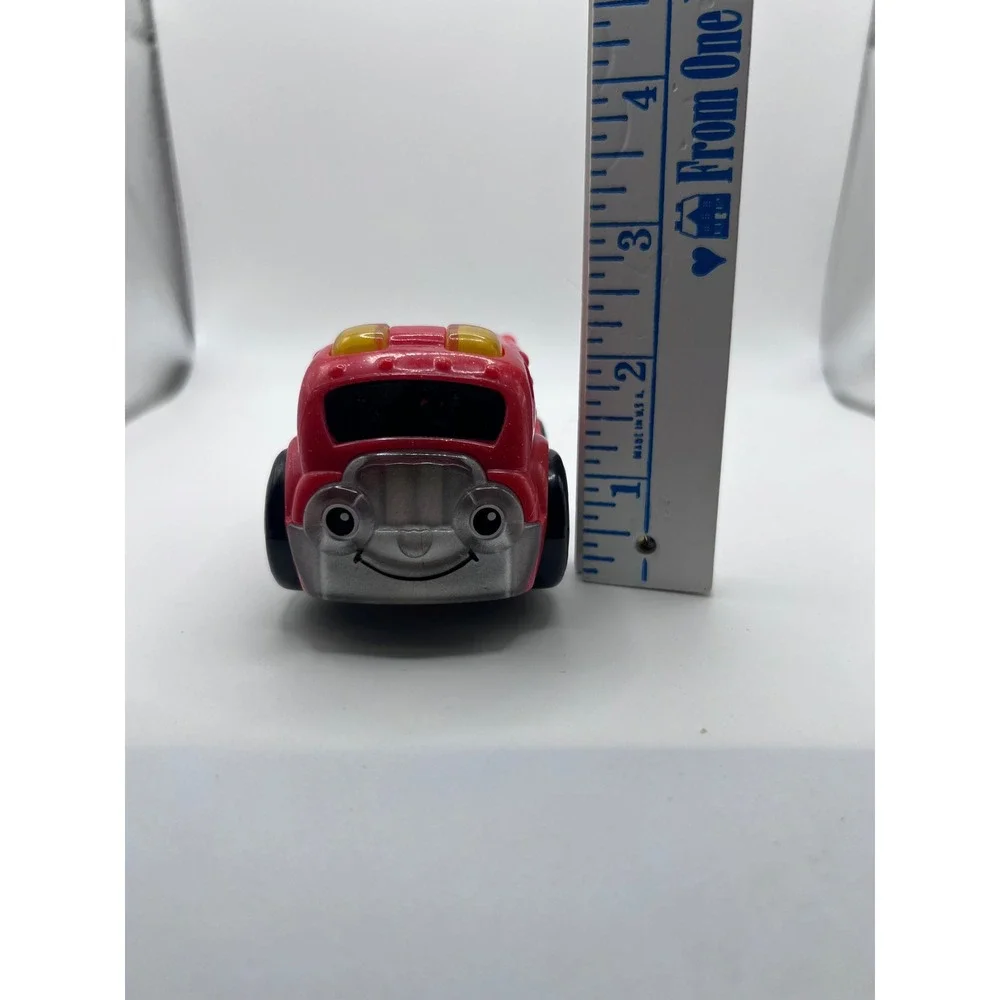 Fisher-Price Lil' Zoomers Racer Fire Truck 2010 Toddler Toy Vehicles Roller Ball